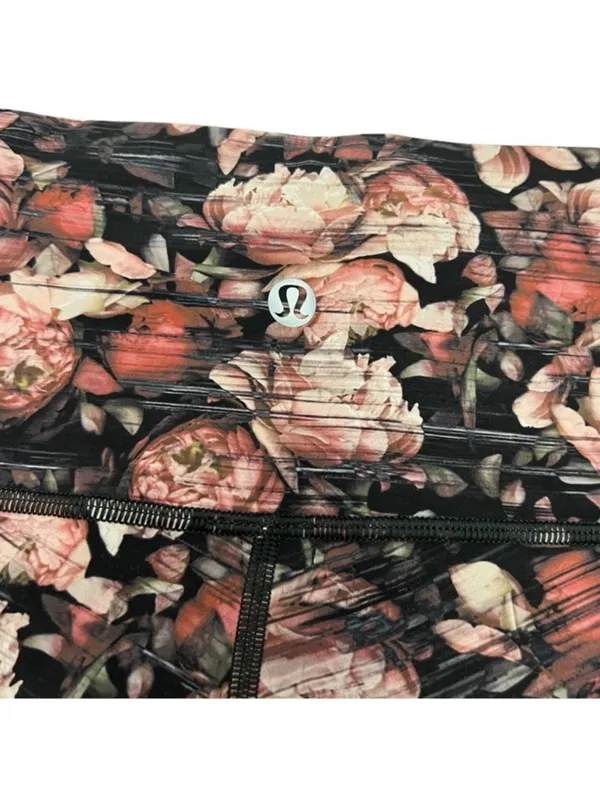 $128 Lululemon Wunder Under Hi-Rise Tight *Nulux Peony Multi 8 - Image 9