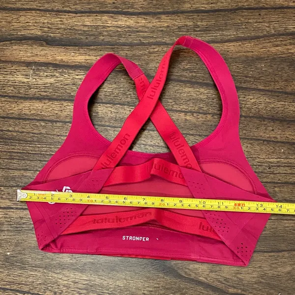 Lululemon Adapt the Strap Bra | Lululemon x Barry’s Ruby Red | Size 6* - Image 7