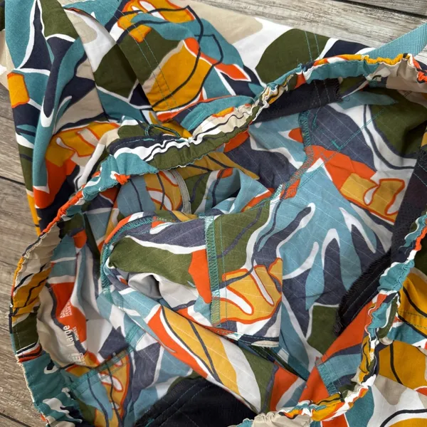 REI Co-op Active Shorts Colorful Print Drawstring Lightweight Womens Large - Image 7