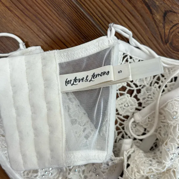 For Love & Lemons Twinkle Rose Bustier - Image 8