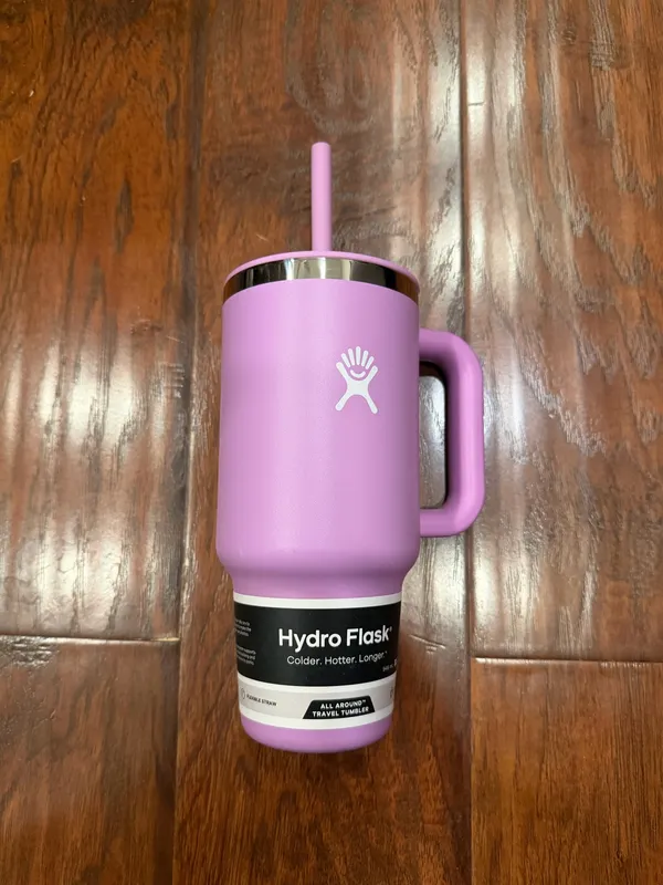 New Hydro Flask Tumbler Purple - Image 2
