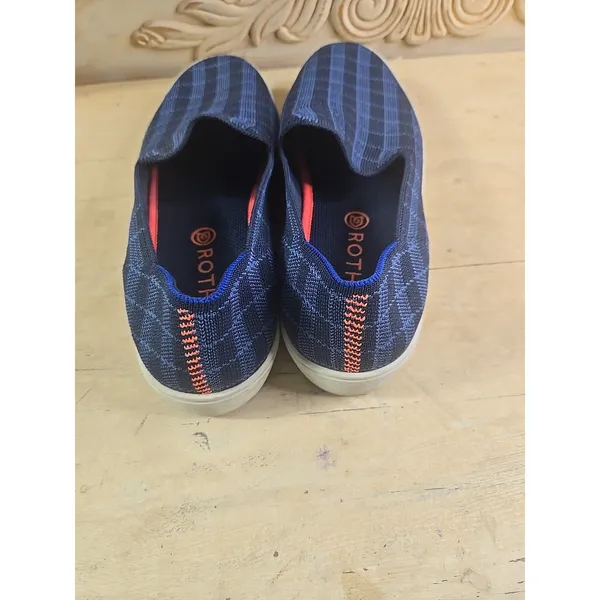 Rothys The Sneaker Shoes Womens size 9 Blue Slip On - Image 4