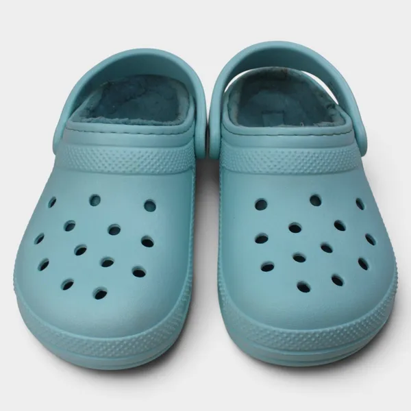 Crocs Classic Lined Clog Aqua Blue M4 W6 - Image 4