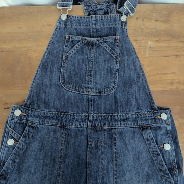 Ladies' Gap 100% Cotton Denim Overalls Small - Image 6