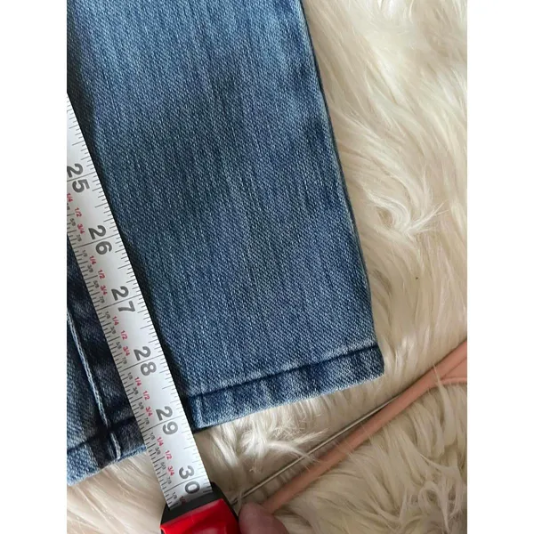 AGOLDE High Rise Buttonfly Denim Jeans - Image 7