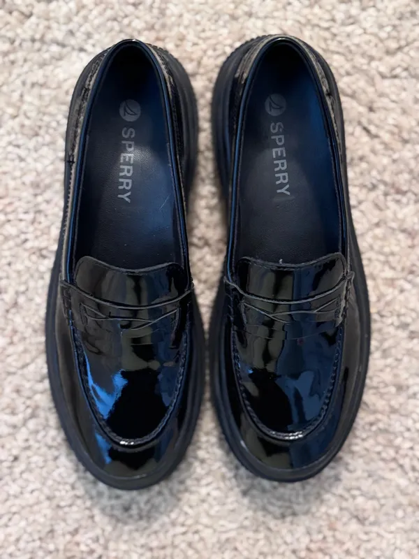 Black Sperry loafers  - Image 5