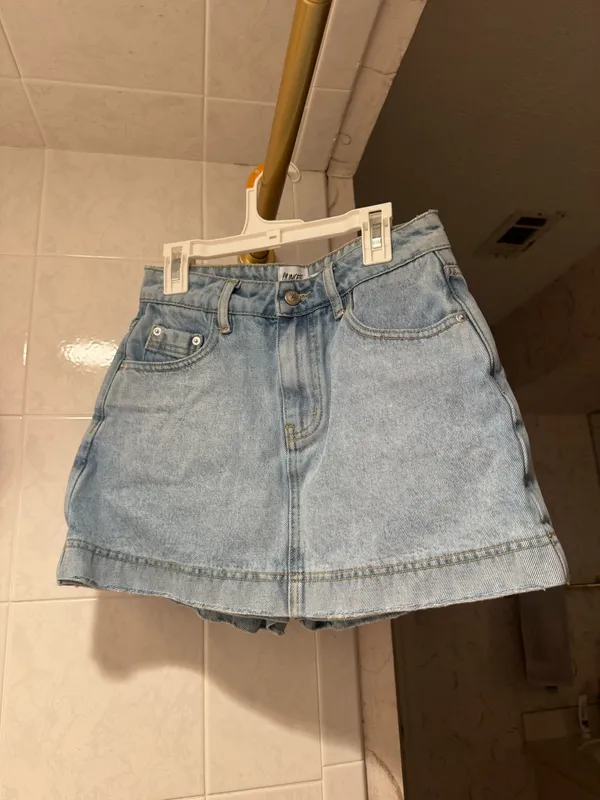 Princess Polly Gazelle Denim Skort - Image 4