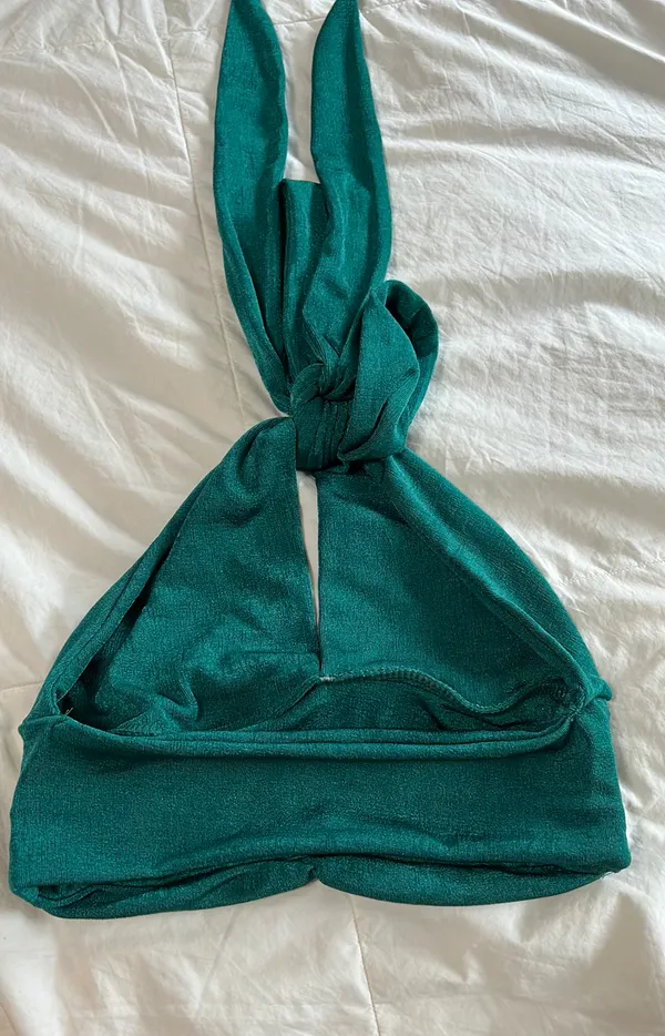 Green Crop Top - Image 2