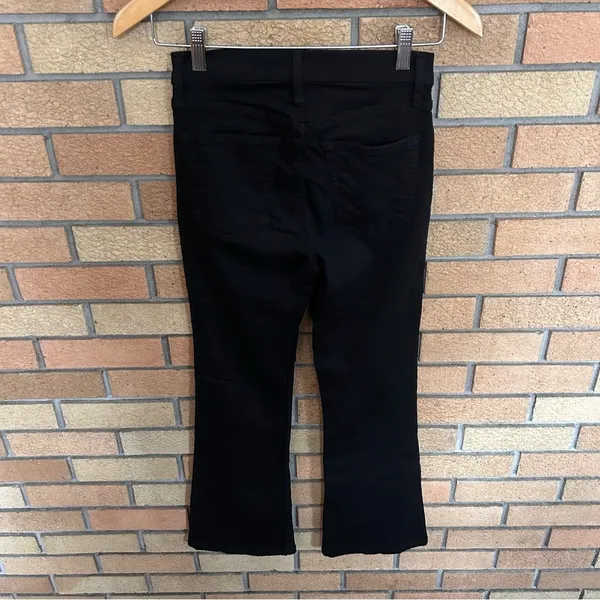 Reformation Women's Black Stretchy Jeans Flare Leg Pants Size 26 - Image 3