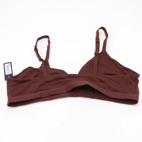 GapBody Triangle Bralette Womens Large Super Stretch Brown New - Image 7