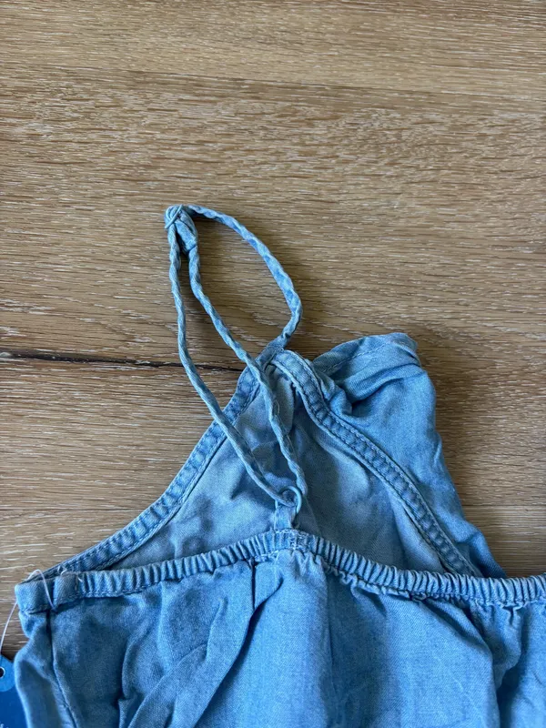 Blue Romper with Ruffles - Image 8