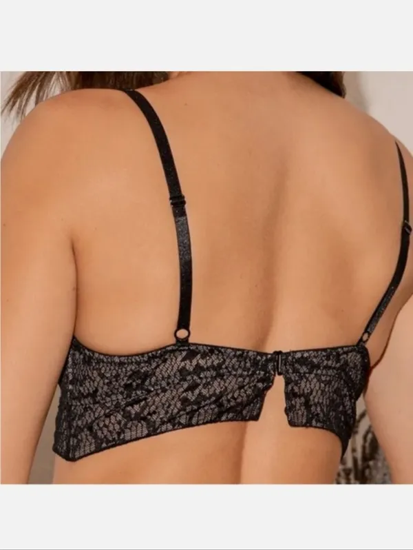 Free People Tameeka Underwire Bra in Black - Image 11