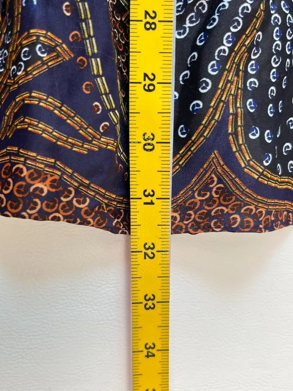 NWOT FARM Rio Floral Paisley Ruffles Mini Dress Glam Boho Long Sleeve Size XS - Image 15