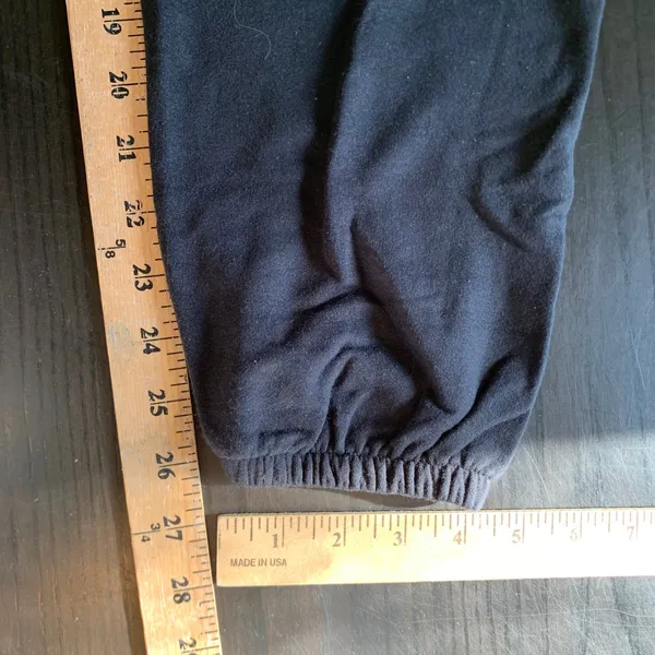 OFFLINE by Aerie Black High Waisted Jogger‎ Sweatpants XS Relaxed Fleece Lined - Image 9