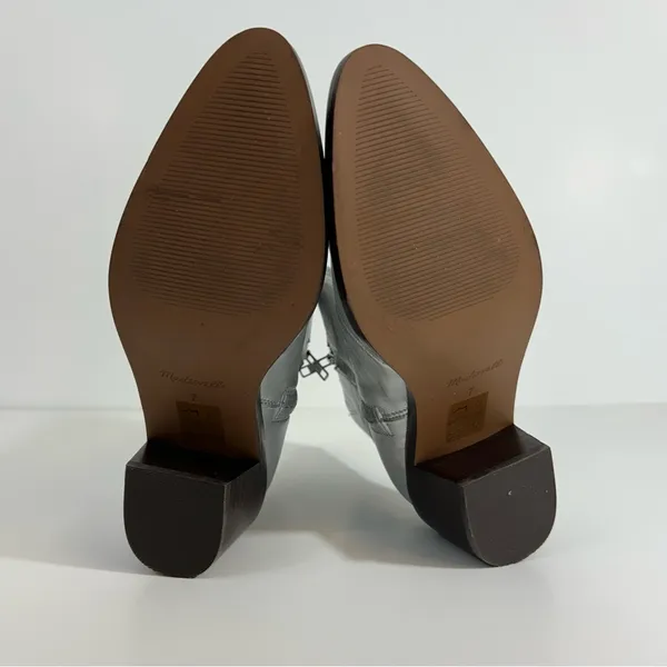 Madewell The Darcy Ankle‎ Boots Silver Size 7 - Image 7