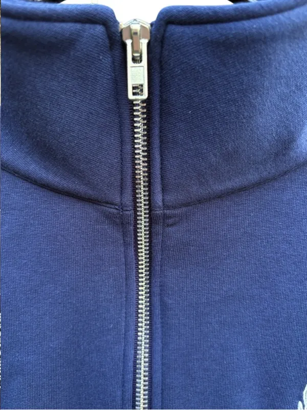 NWT EVEREVE X Lifetime 1/4 Zip Embroidered Logo Sweatshirt Navy Size XL - Image 4