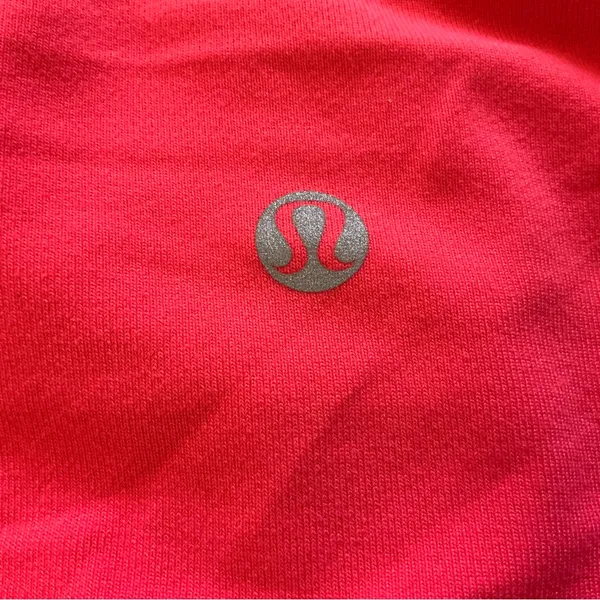 Lululemon coral full zipper long sleeve jacket Tadasana yoga athletic zip pocket - Image 8