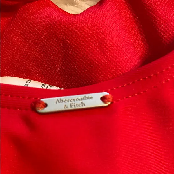 Abercrombie & Fitch Red One Piece size S swimsuit brand new - Image 5