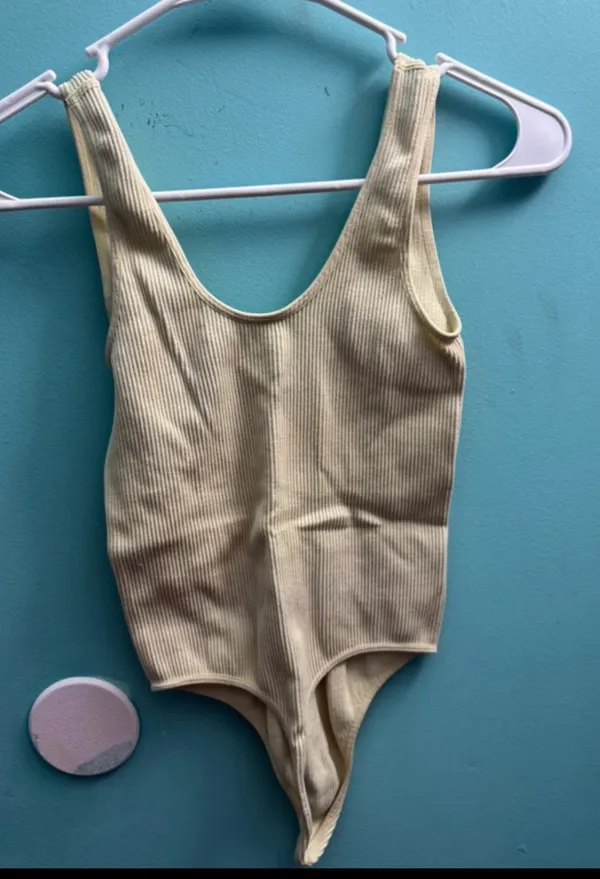 Bodysuit tank top Tan Size XS - Image 2