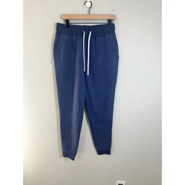 Rhoback Clarity Jogger Heather Fleet Navy Blue High Rise Sweatpants Small NEW - Image 3