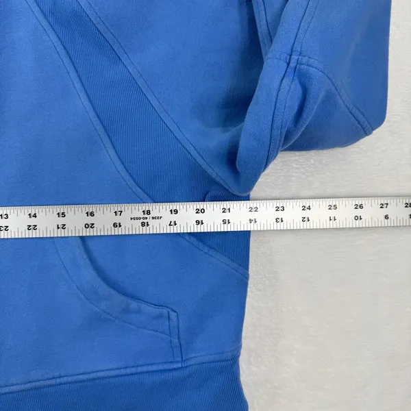 Lululemon Scuba Oversized Full Zip Hoodie Blue Women M/L‎ Fleece Jacket - Image 4