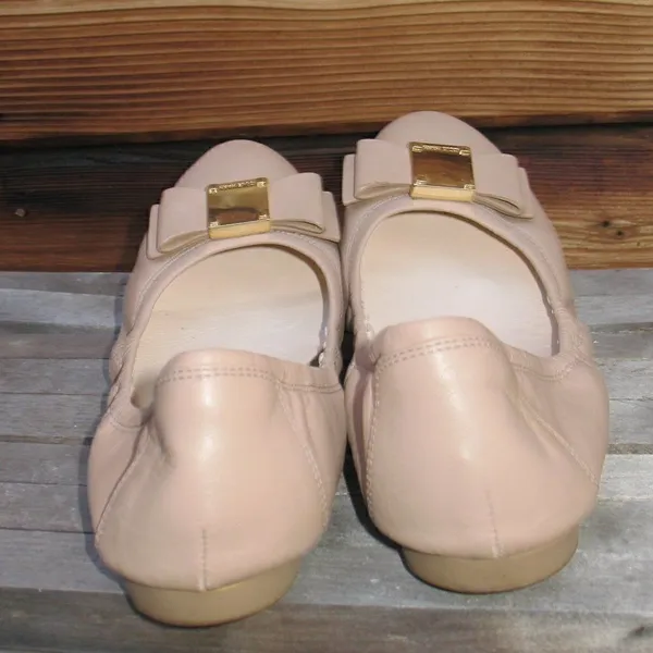 Cole Haan Grand Nude Bow Ballet Flats - Image 5