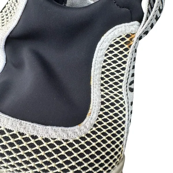 Miu Miu Crystal Mesh Slip-On Sneakers Women’s EU 39 Black White Italy - Image 8