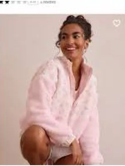 Altar’d State Wildflower Sherpa Zip Up - Image 3