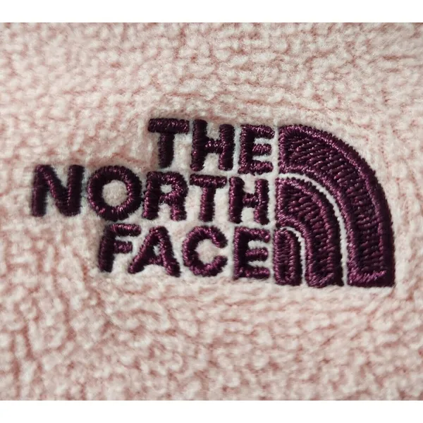 The North Face Fleece Pullover‎ Quarter Zip Activewear Top Pink Womens - Image 3