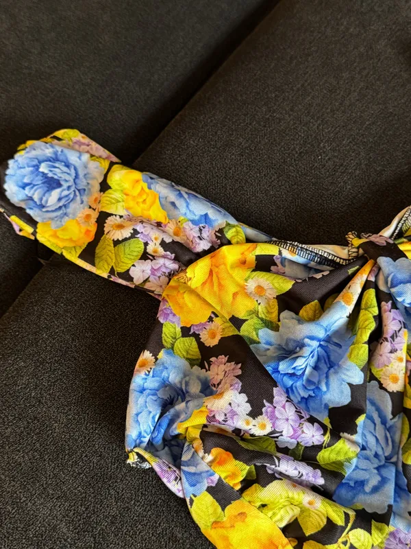 Zara Floral Off Shoulder Bodysuit - Image 5