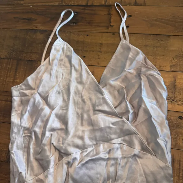 Zara Satin Asymmetrical Tank‎ - Image 3