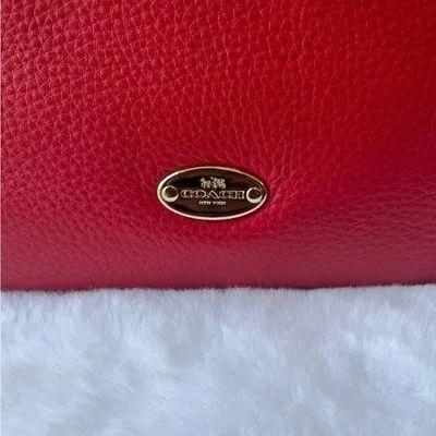 Coach Pebbled Leather East West Celeste Shoulder Bag - Image 2