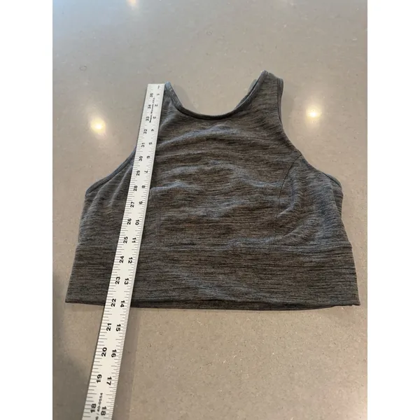 Joy Lab Women's Heather Gray Racerback Sports Bra‎ Athletic Workout Size Small - Image 2