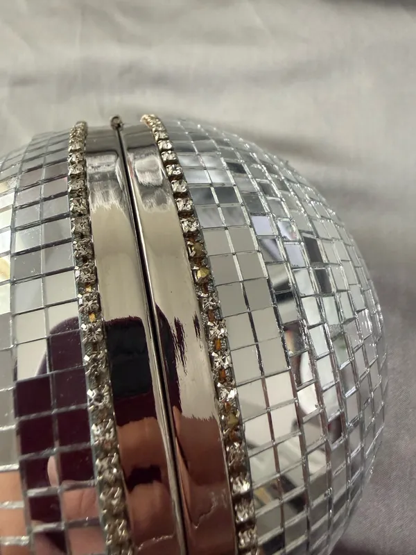 Brand New Akira Raise A Glass Disco Ball Purse - Image 9