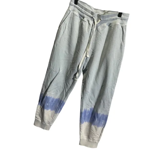 Rails Tie-Dye Jogger Sweatpants Womens‎ Small Light Blue/White - Image 2