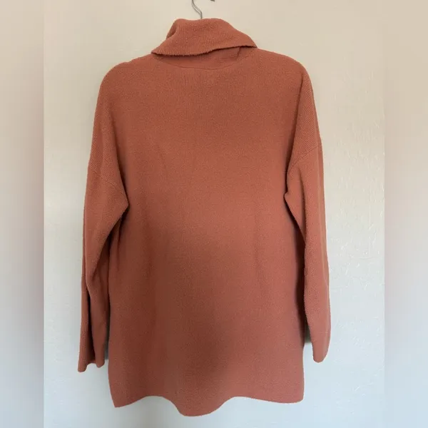 Abercrombie Women's Cozy Cowl Turtleneck Sweater - Mauve Pink Small - Image 2