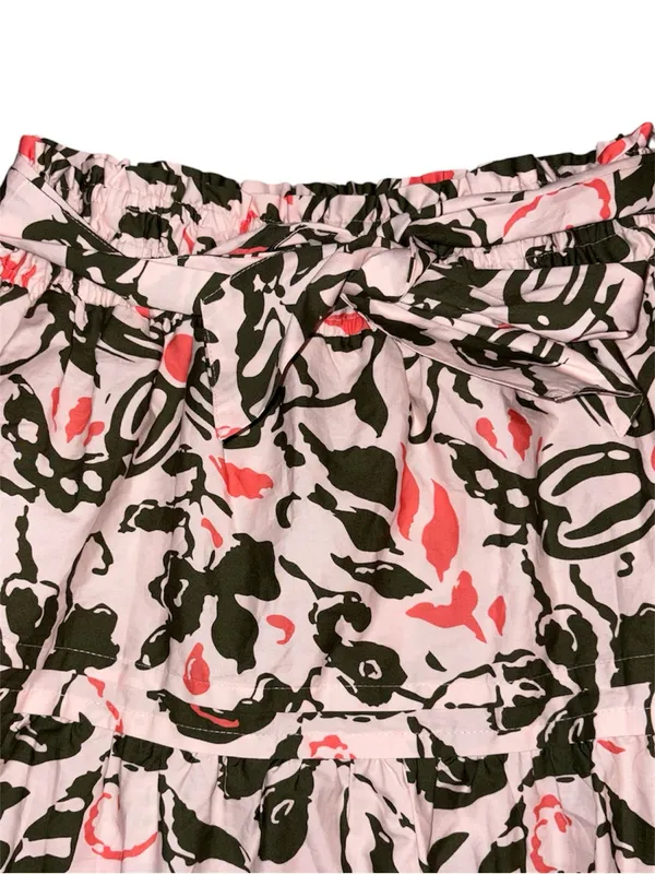 Anthropologie Bettina Floral Paper Bag Skirt Medium - Image 3