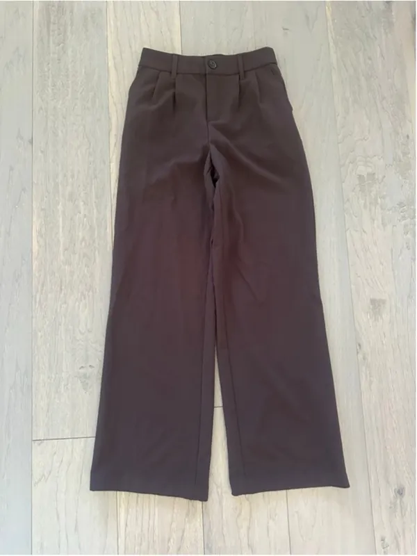SO. Brown Wide Leg Trouser Pants XS - Image 2