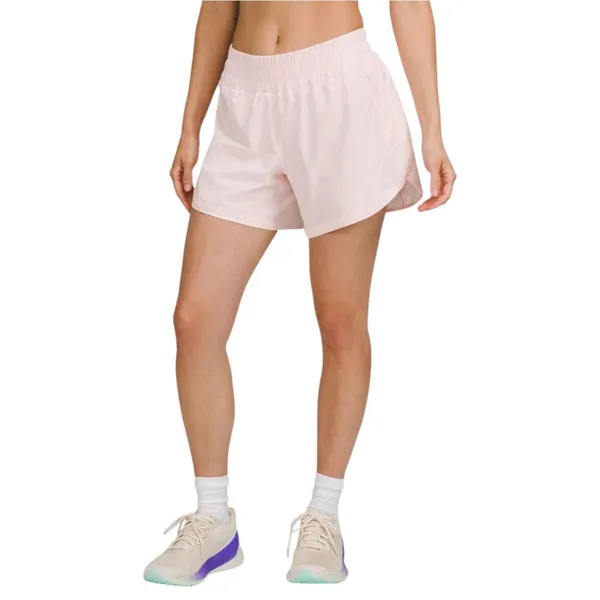 Lululemon Track That Mid-Rise Lined Short 5" Strawberry Milkshake - Image 3