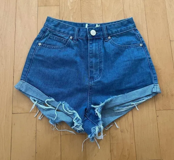 hoodwink denim shorts - Image 3