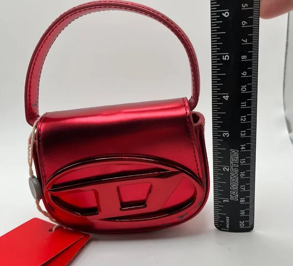 NWT Diesel 1dr Xs red purse RARE SOLD OUT mini - Image 4