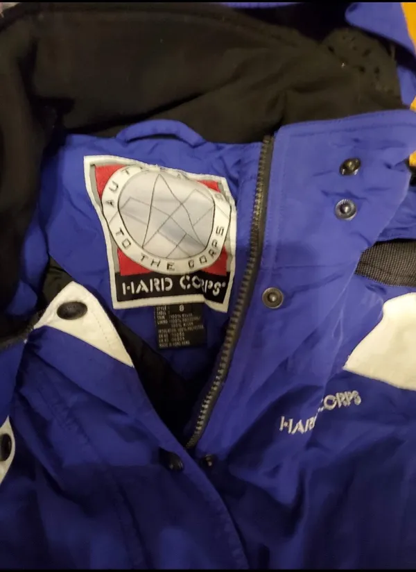 Hard Corps Ski Suit Blue Size 8 - Image 2