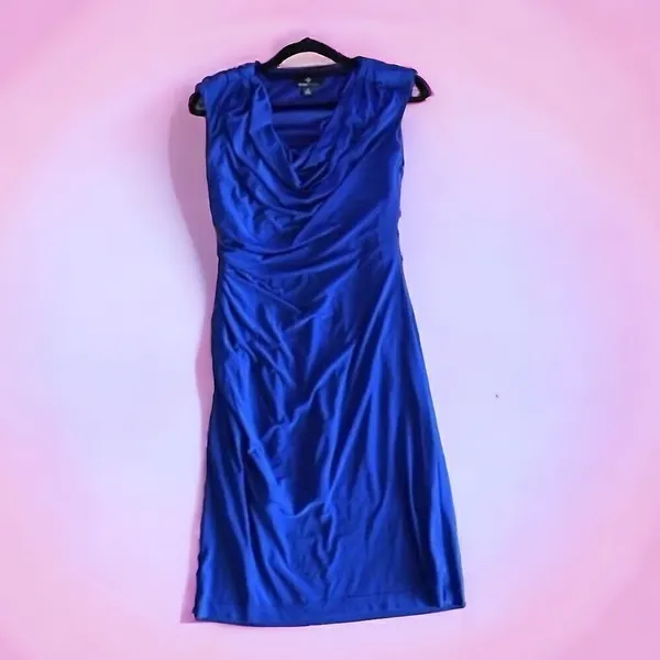 *30off3* NWOT. RONNI NICOLE sapphire cocktail dress‎ - Image 2