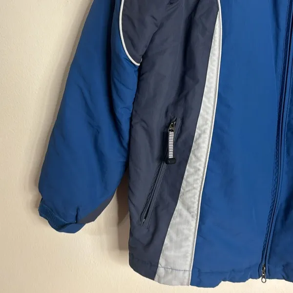 Vtg L.L. Bean ladies medium reg zip up nylon outdoors cold weather‎ jacket - Image 3