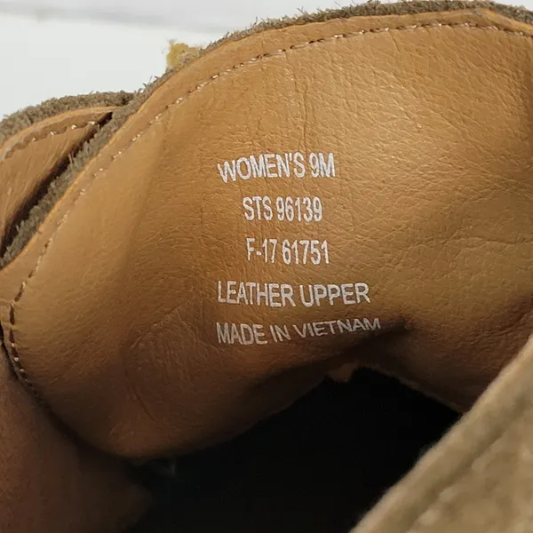 Sperry Stella Prow Women Chukka Boots Size 9 Brown Suede Wedge Heel Ankle Bootie - Image 10