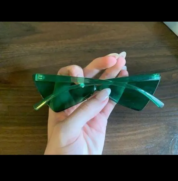 St Patrick’s Day Green Sunglasses - Image 3
