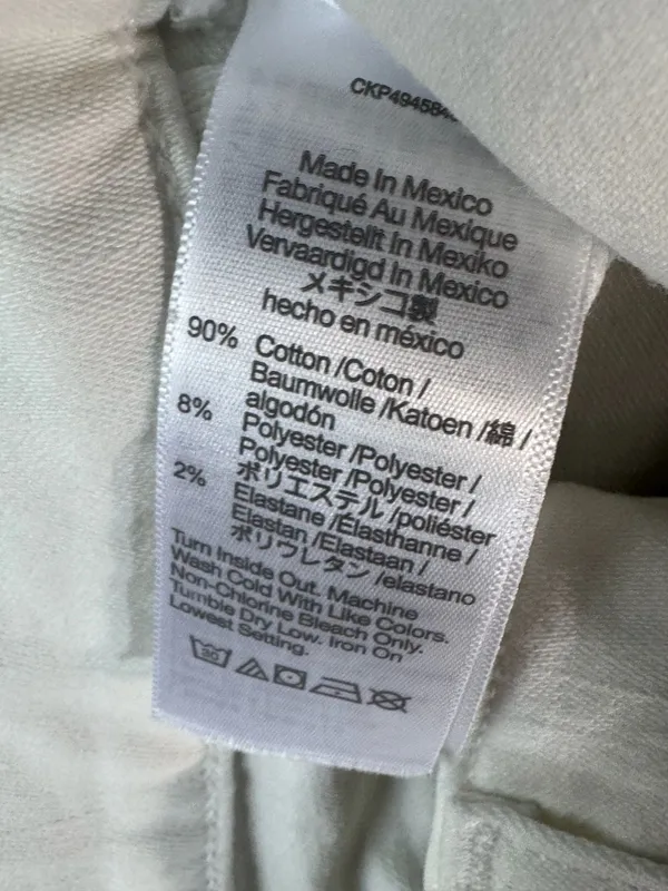 Madewell Flared Wide-Leg Jeans White Size 26 - Image 4