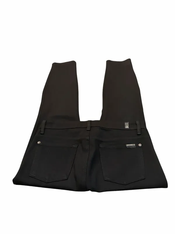7 FOR ALL MANKIND black slim illusion pant - Image 3