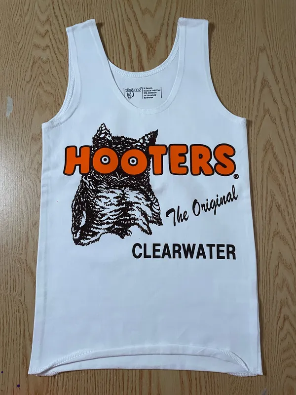 New Hooters girl Uniform tank and shorts Outfit size Xs/Xxs - Image 4