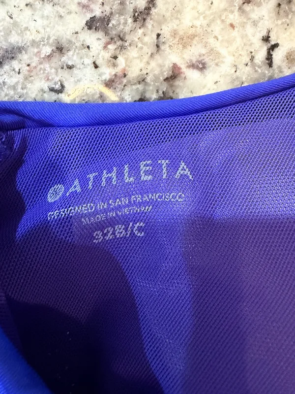 Athleta Vibrant Royal Blue Swim Top - Image 4